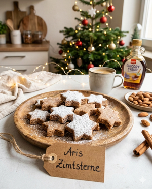 Zimtsterne ohne Zucker-Schock 🎄